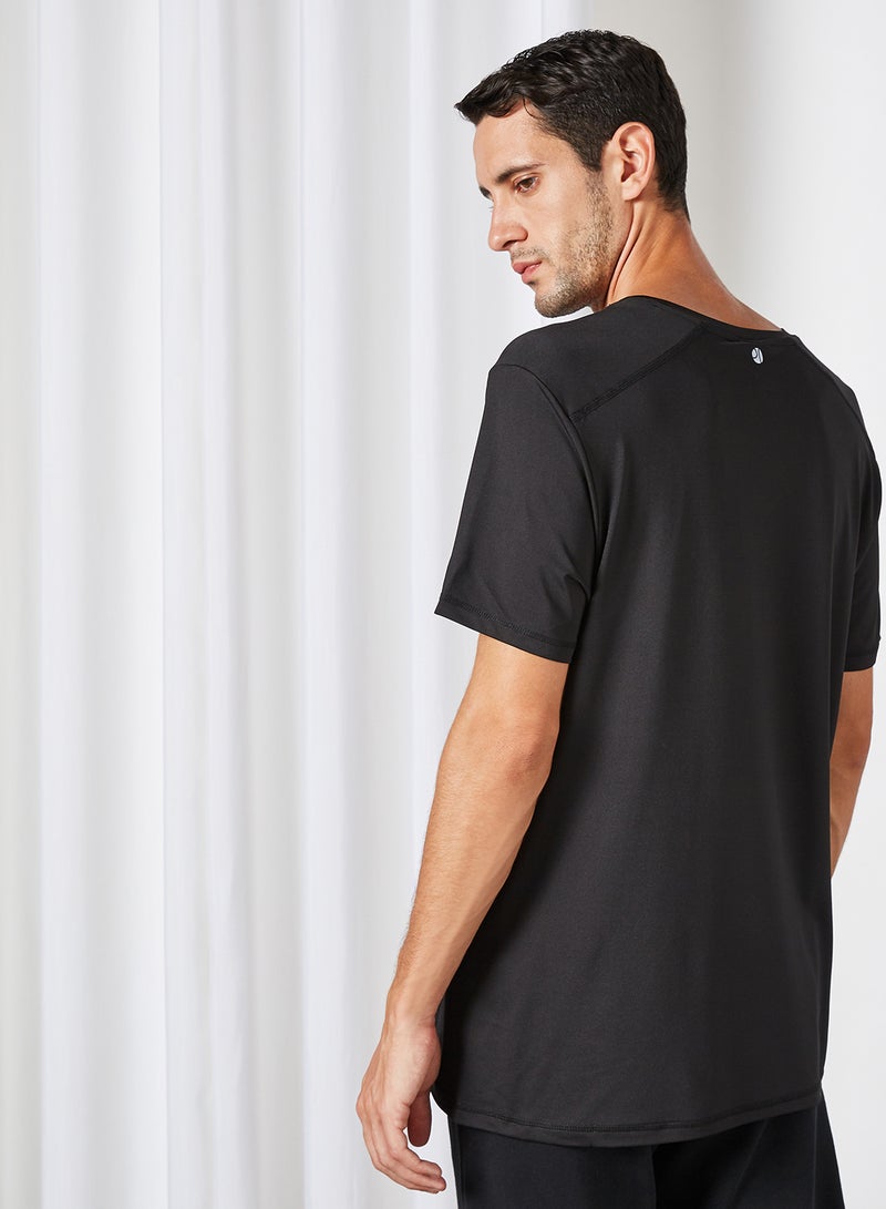 Marvel team Up Print T-Shirt Black