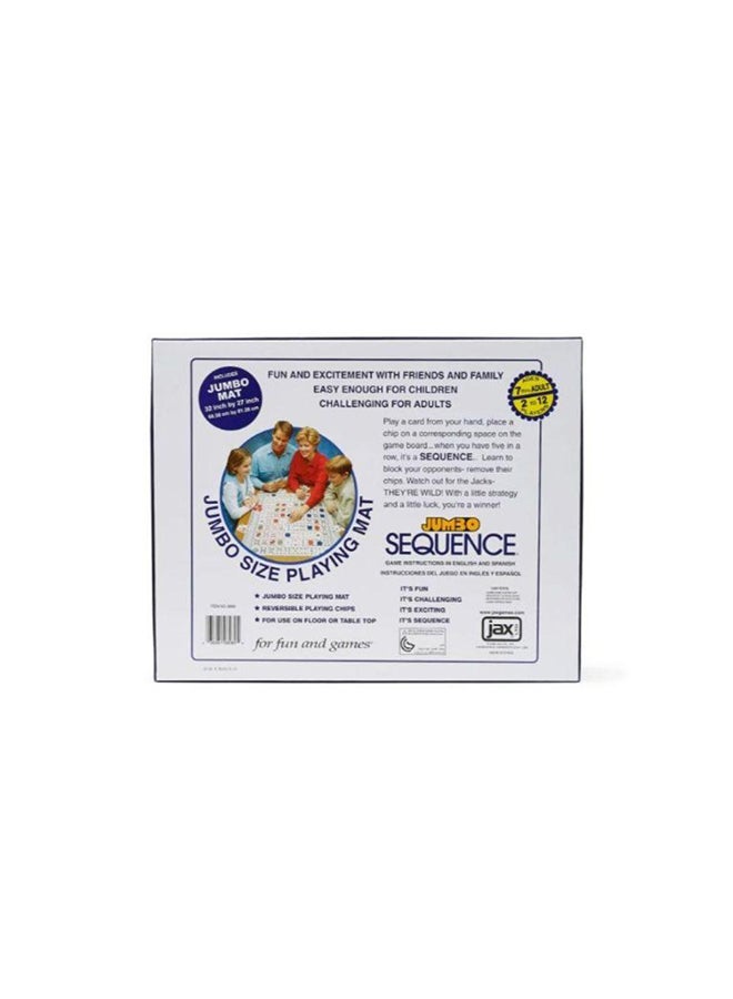 Jax Jumbo Sequence Board Game  - Image 2