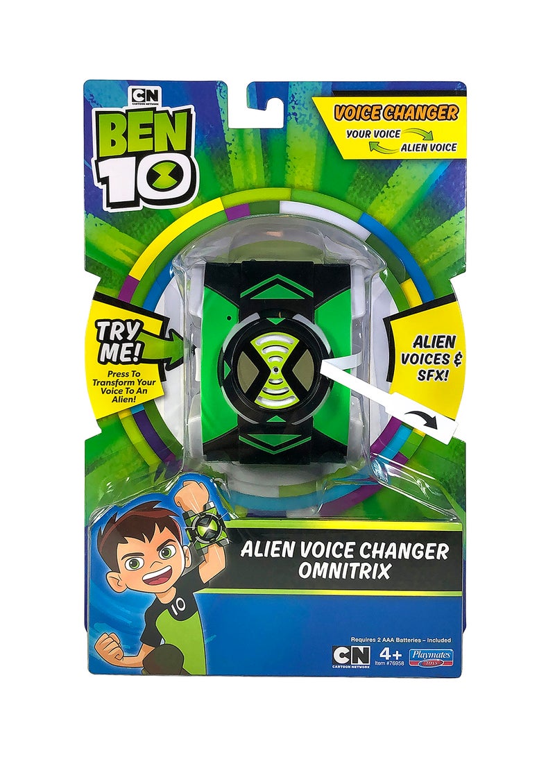 بن تن - ساعة مورفي أومنيتريكس مستوحاة من المسلسل الكرتوني Ben 10 لتغير صوتك لصوت كائن فضائي - Image 1