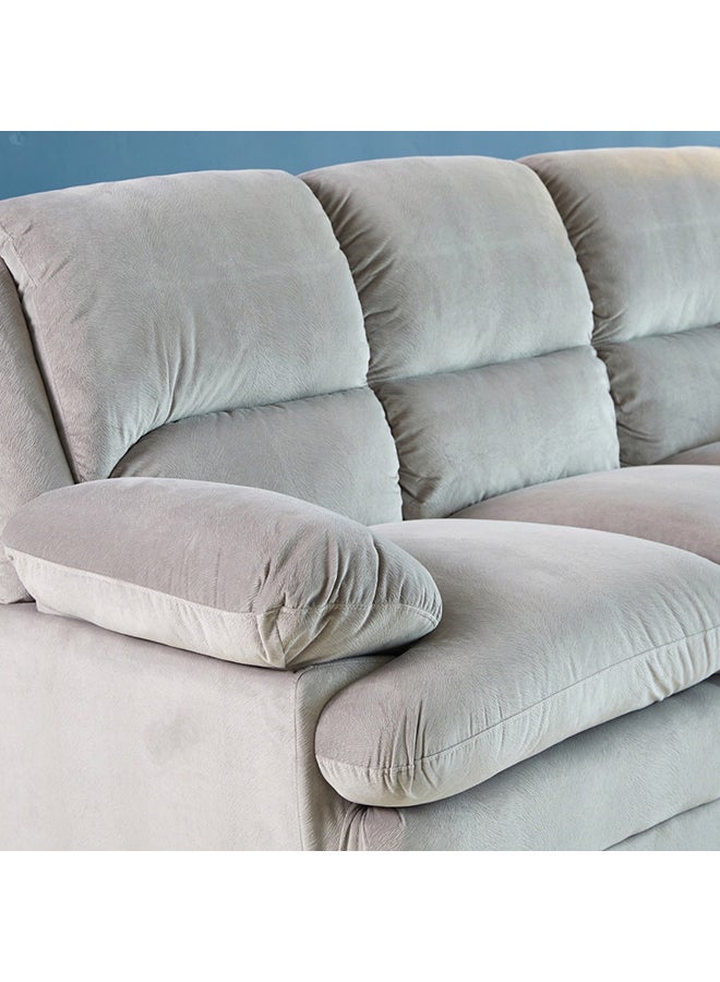 هوم بوكس كنبة قماشيّة 3 مقاعد من فيونا رمادي 89x210cmسم - Image 3