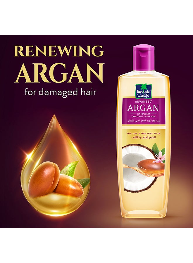 باراشوت زيت شعر أدفانسد غني بزيت الأرجان وجوز الهند 200ملليلتر - Image 2