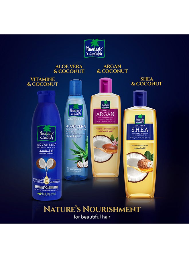 باراشوت زيت شعر أدفانسد غني بزيت الأرجان وجوز الهند 200ملليلتر - Image 4