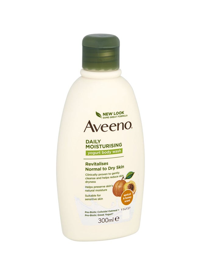 Aveeno Daily Moisturising Yogurt Body Wash 300ml - Image 2