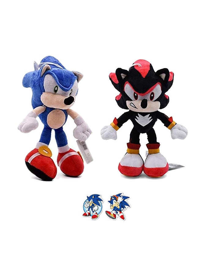 ألعاب طرية مستوحاة من لعبة Super Sonic من 2 قطعة 27سم - Image 2