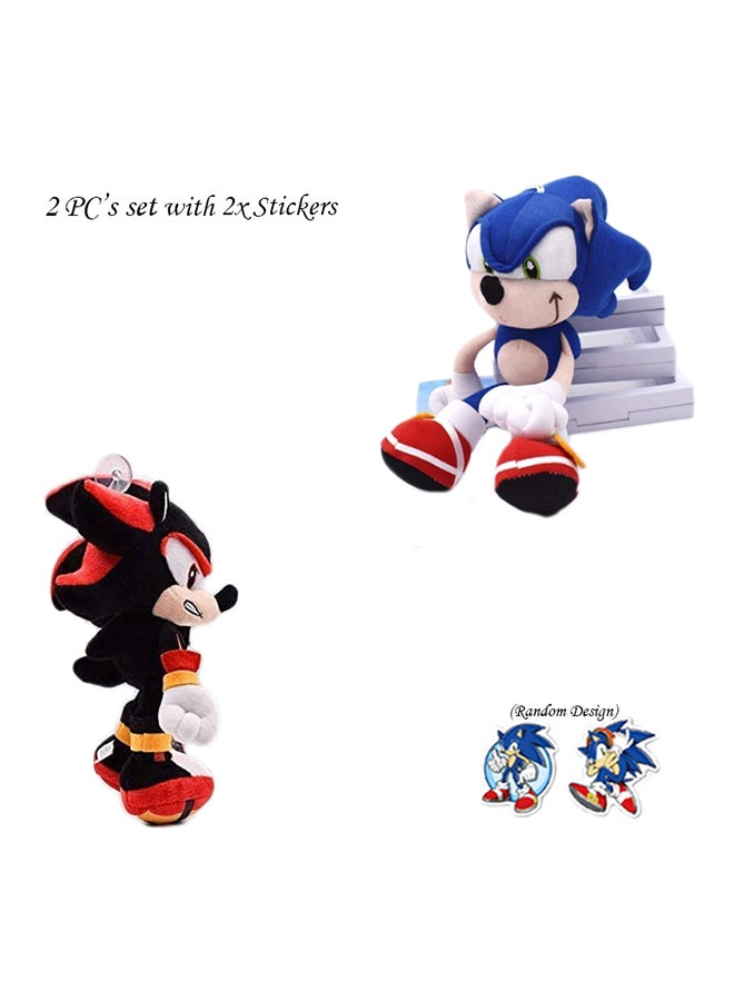 ألعاب طرية مستوحاة من لعبة Super Sonic من 2 قطعة 27سم - Image 4