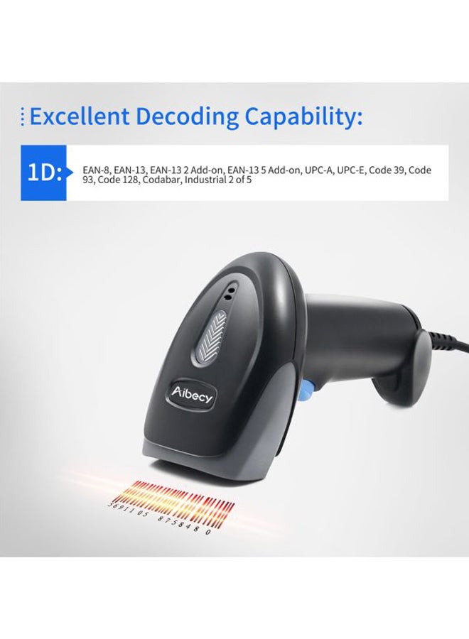 أيبيسي جهاز مسح باركود لاسلكي محمول باليد أسود/أزرق/رمادي - Image 3