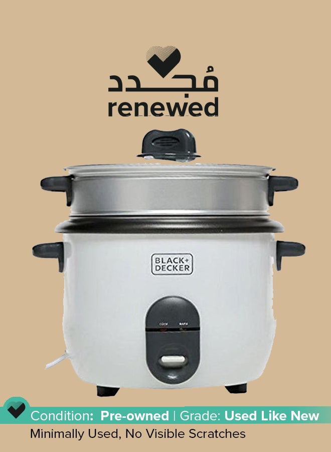 Renewed - Electric Rice Cooker 1.8L 700W 1.8 L RC1860-B5 White - v1606290664/N34983755A_1