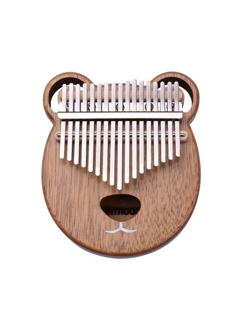17-Key Cartoon Shaped Portable Thumb Piano With Accessories Kit