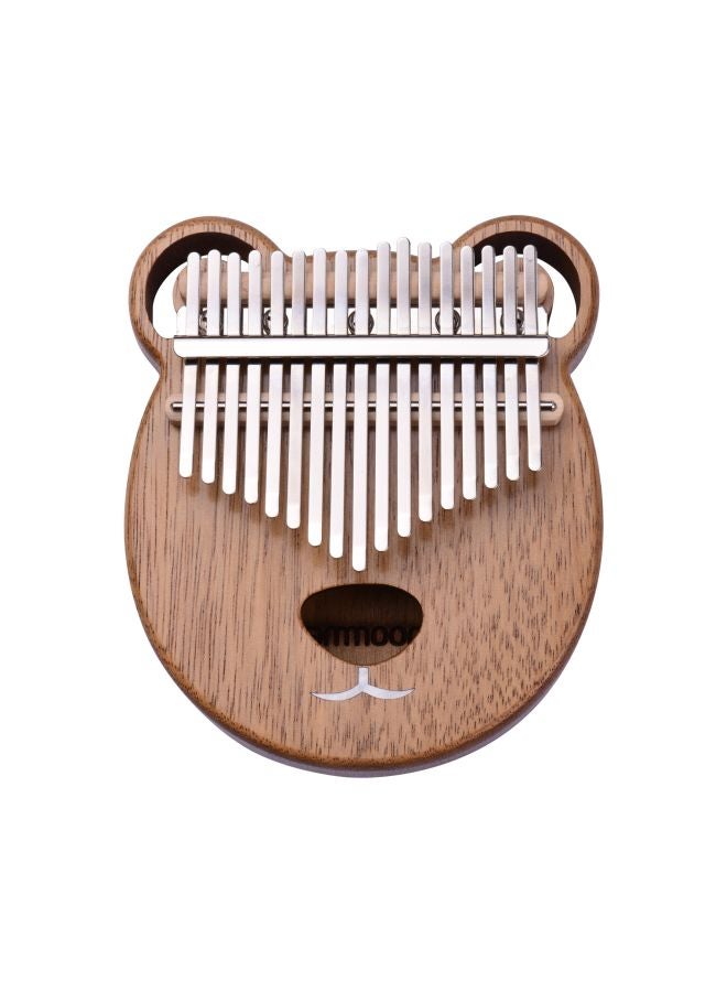17-Key Cartoon Shaped Portable Thumb Piano With Accessories Kit