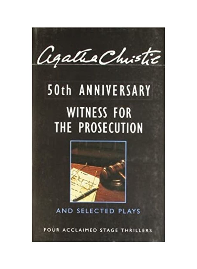 Witness For The Prosecution Paperback English by Agatha Christie - 1899 