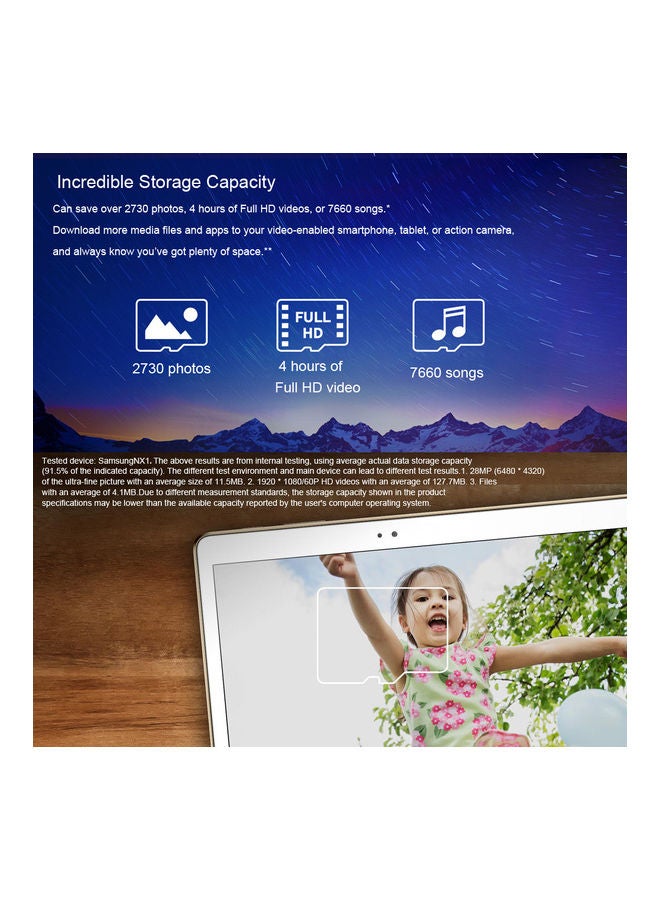 Samsung - Samsung Memory EVO 32GB Plus MicroSDHC (U1) Class 10 TF multicolour - Image 1