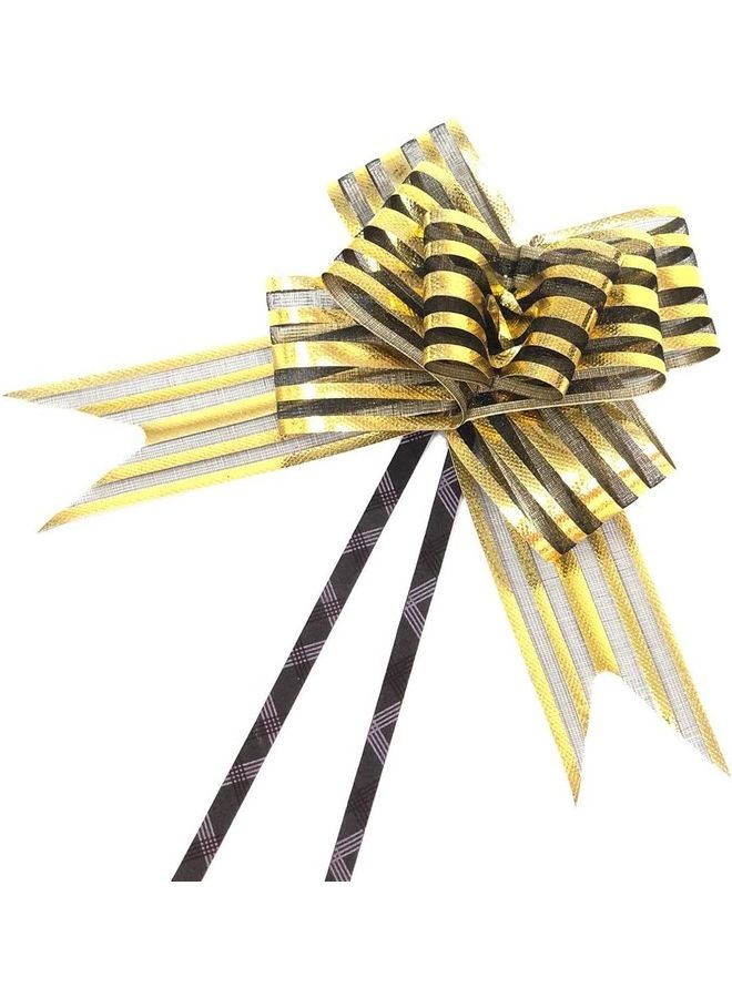 100-Piece Pull Bow Gold/Black - Image 1