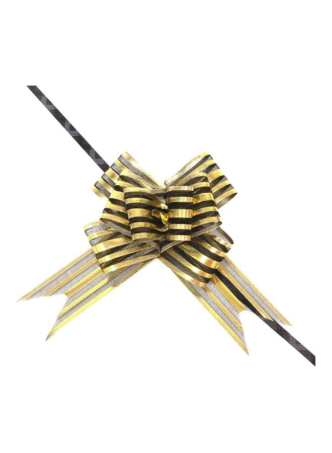 100-Piece Pull Bow Gold/Black - Image 3
