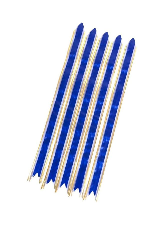 100-Piece Pull Bow Gold/Blue - Image 3