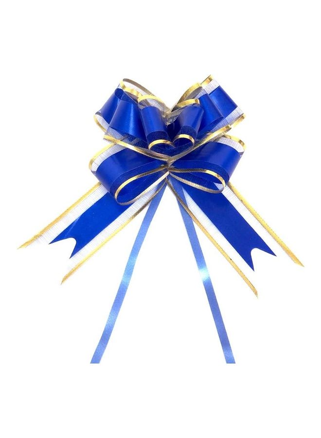 100-Piece Pull Bow Gold/Blue - Image 2