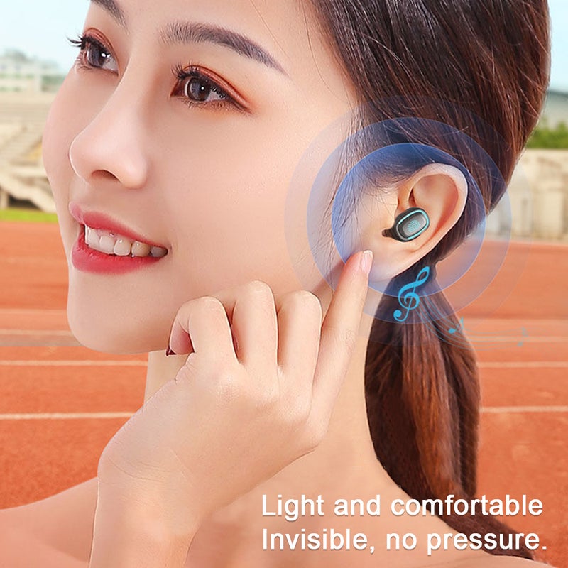 Generic - True Wireless Bluetooth 5.0 TWS Headphone Pink - Image 1