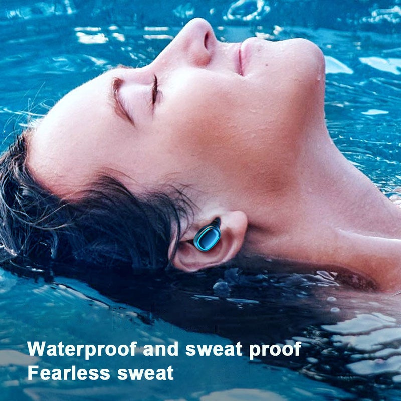 Generic - True Wireless Bluetooth 5.0 TWS Headphone Blue - Image 1