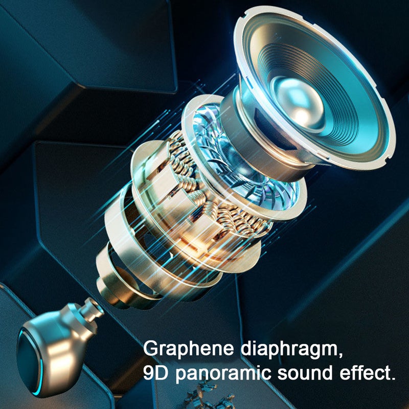 Generic - True Wireless Bluetooth 5.0 TWS Headphone White - Image 1