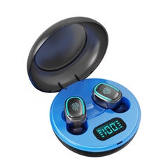 True Wireless BT 5.0 Mini TWS Earbuds Blue