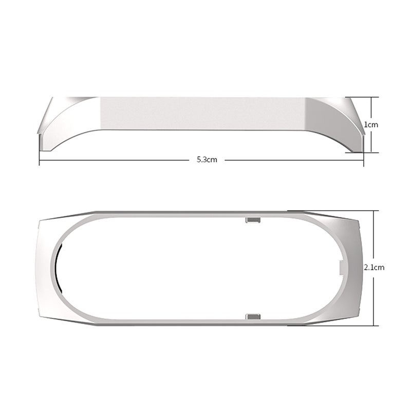Generic - Double Elastic Buckle Stainless Steel Smartwatch Replacement Bracelet - Image 1