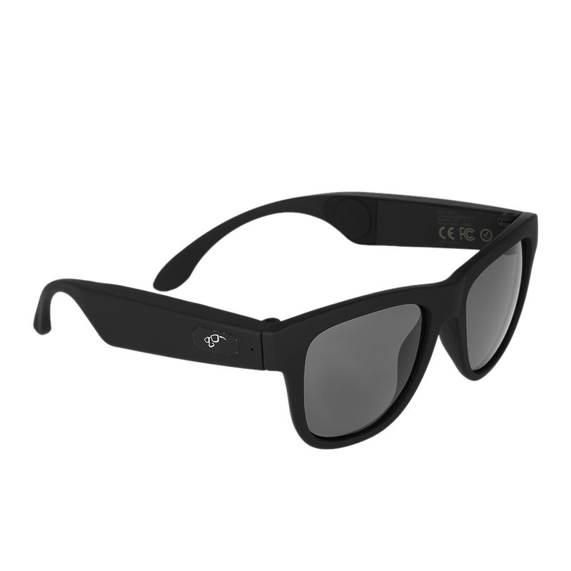 Generic - G1 Polarized CSR8635 Wireless Bluetooth Bone Conduction SmartTouch Stereo Music Sunglasses With Microphone black - Image 1