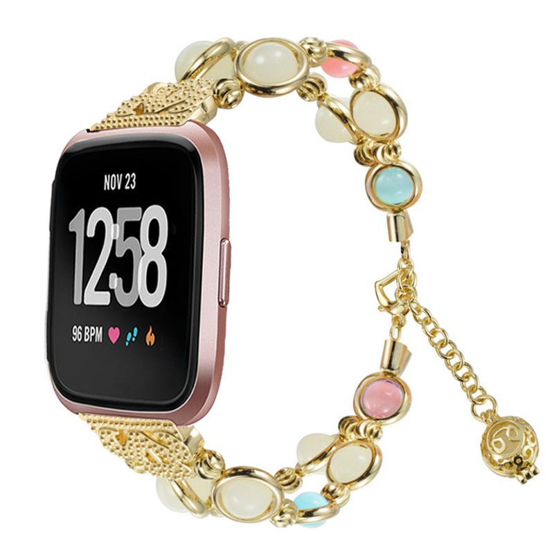 Generic - unisex Jewelry Luminous Strap Timer Wrist Band Replacement For Apple Watch 4/5 - Image 1