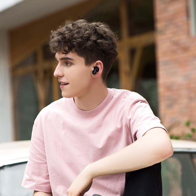 1MORE - E1026BT-I Bluetooth 5.0 True Wireless TWS Earbuds With Mic & Charging Box Gold - Image 1