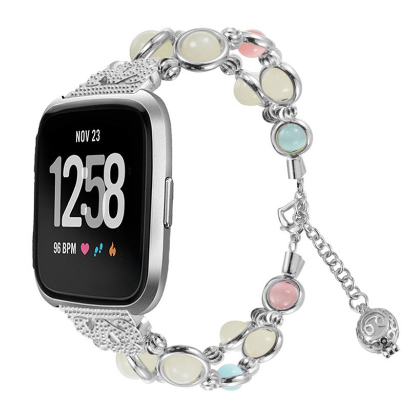 Generic - Jewelry Luminous Strap Timer Wrist Band Replacement For Apple Watch 4/5 - Image 1