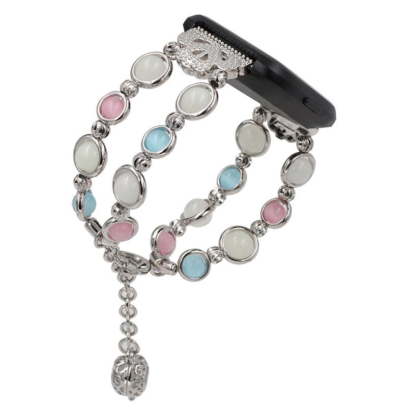 Generic - Jewelry Luminous Strap Timer Wrist Band Replacement For Apple Watch 4/5 - Image 1