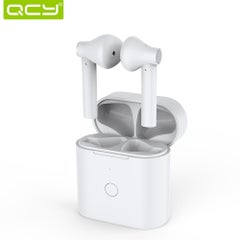 T7 TWS Bluetooth 5.1 True Wireless HiFi Stereo Twins ENC Noise Cancelling Touch Control Earbuds With Charging Box White
