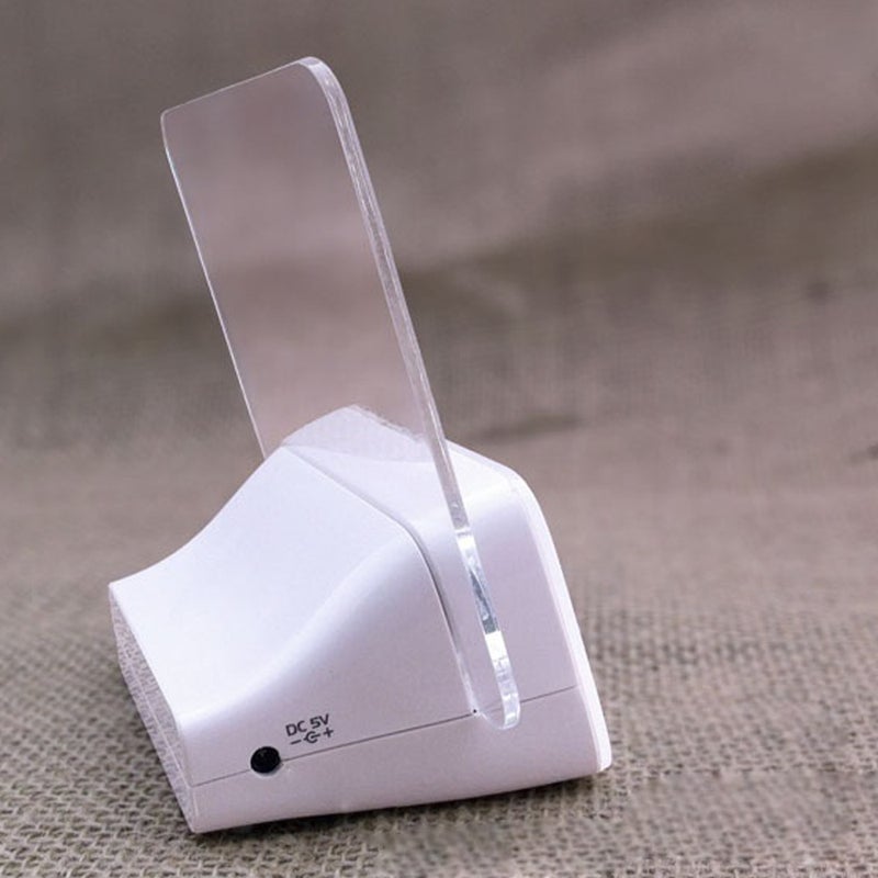 ساعة منبه LED رقمية ومزودة بلوحة للرسائل unisex - Image 4