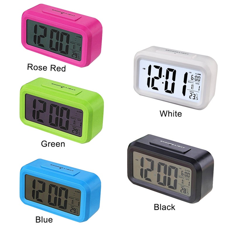 Generic - Smart Nightlight Electronic Children Bedside Large Screen Digital Clock - Image 1
