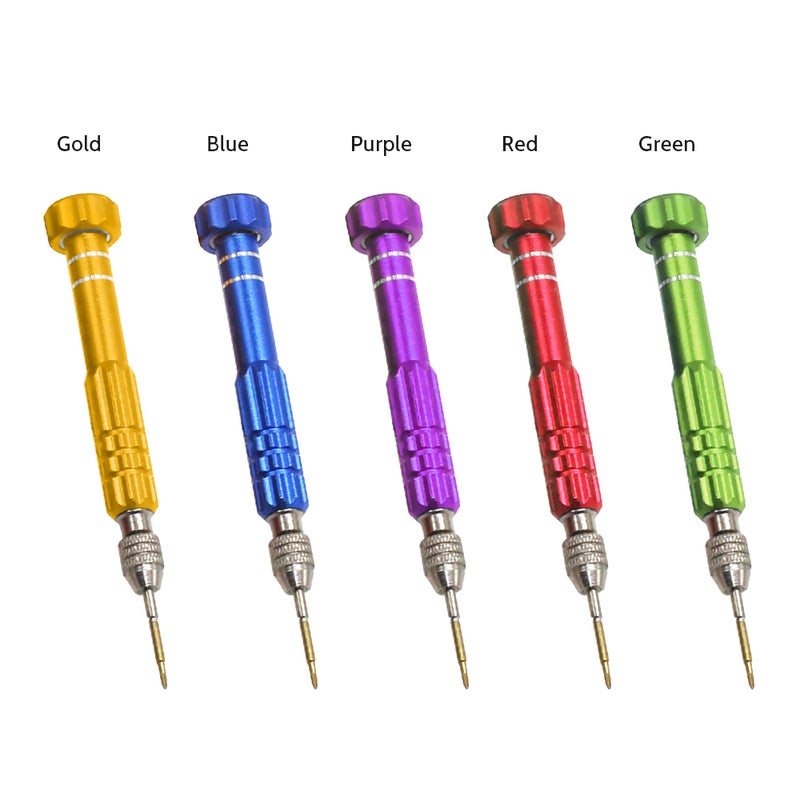 5-in-1 Precision Torx Cellphone/Watch Repair Mixed Magnet Screwdriver Set Tool Kit - Image 5