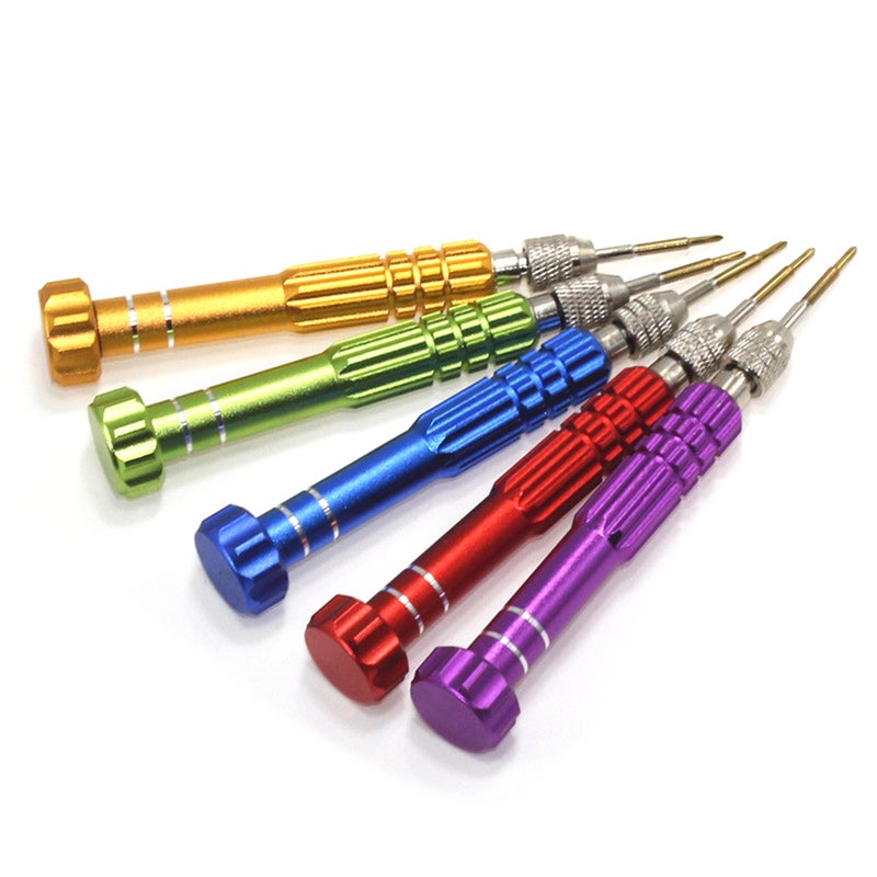 5-in-1 Precision Torx Cellphone/Watch Repair Mixed Magnet Screwdriver Set Tool Kit - Image 4