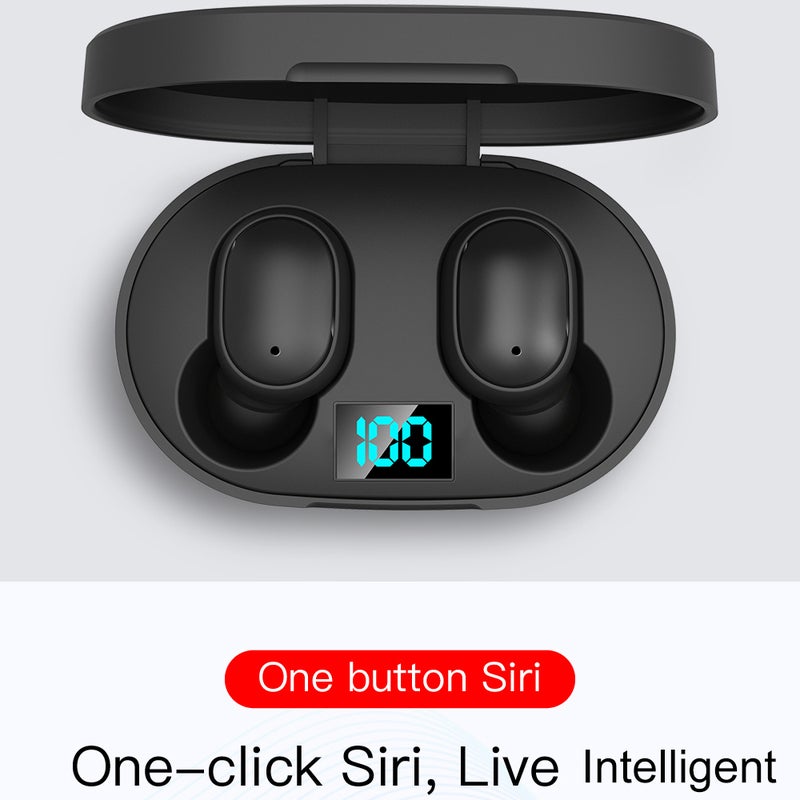 Generic - TWS True-Wireless In-Ear BT5.0 Earphone Black - Image 1