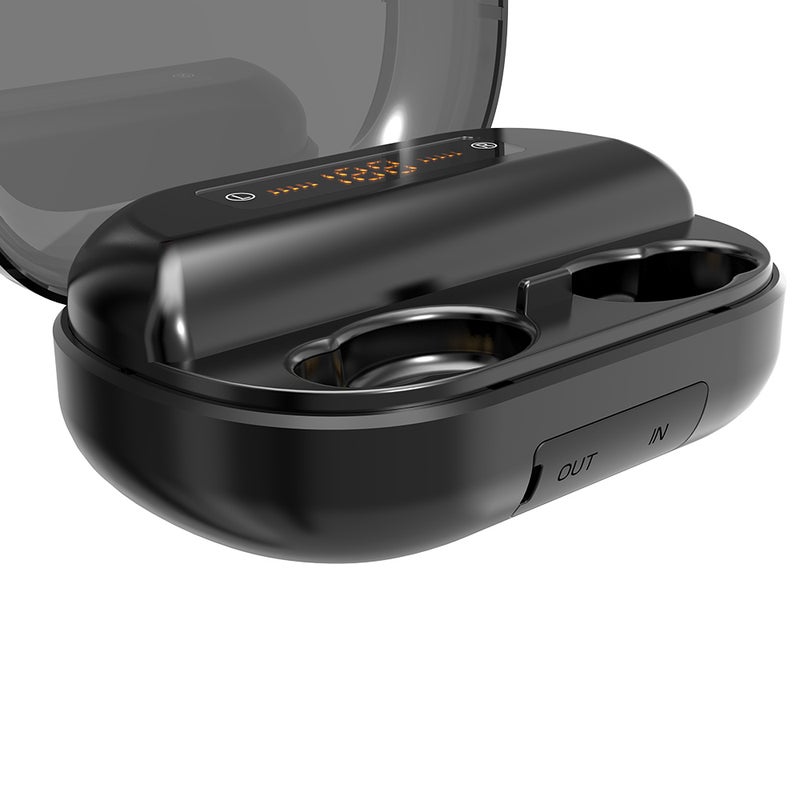 Generic - V11 TWS True Wireless Stereo Sound Earbuds Black - Image 1