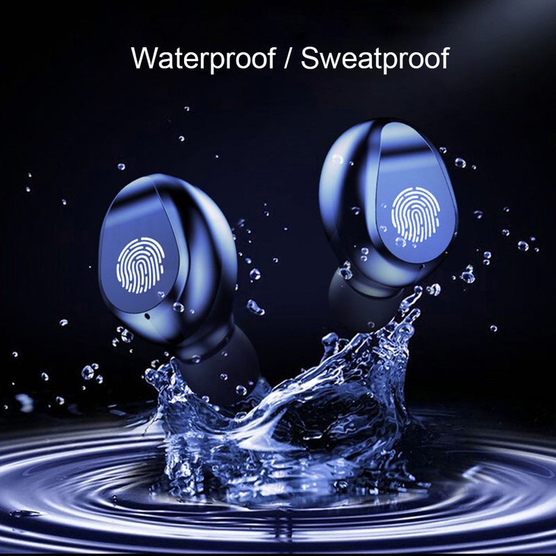 F9 Touch-controlled Wireless Stereo TWS Earbuds Black