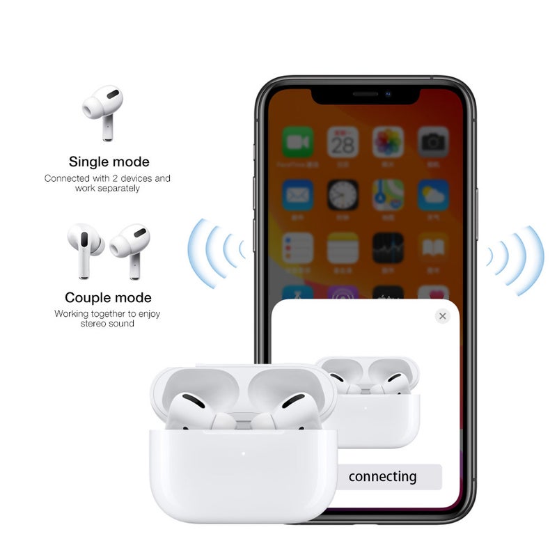 Air Pro 3 TRUE Wireless Stereo BT Headphone White