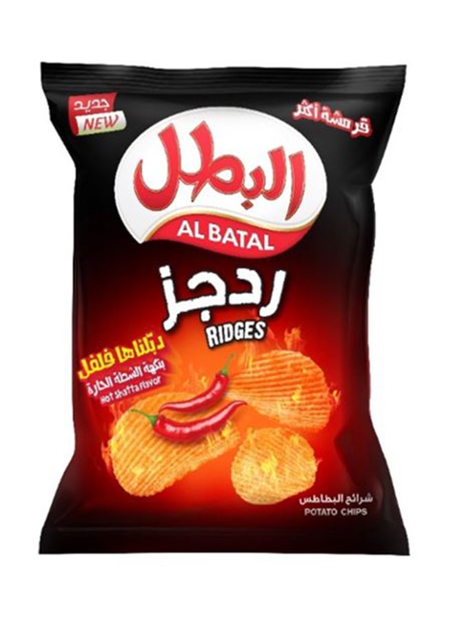 البطل رقائق البطاطس بنكهة الشطة الحارة 155جرام فردي