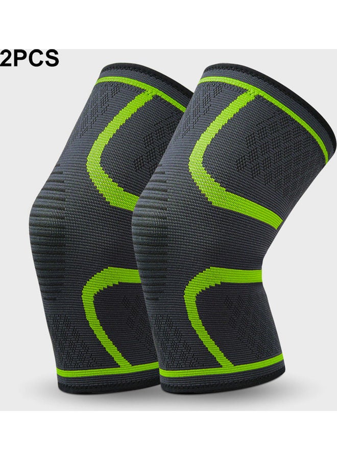 Generic 2-Piece Fabric Joint Pain-Relief Knee Pad Set 20 x 5cm  - Image 1