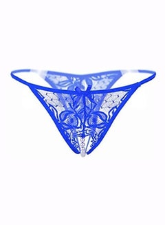Lace Crotchless Panties Crotch Thong With Pearls Massaging Underwear multicolour