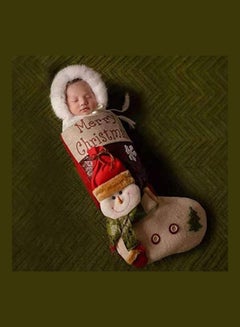 Santa Theme Photo Sleeping Bag Socks And Hat Prop Outfits black - v1606303982/N42446651V_2