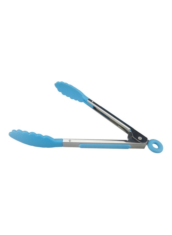 Generic - 8 Inch Silicone Tongs Mini Kitchen Tongs with Silicone Tips Small Serving Tongs Stainless Steel Cooking Tongs for Salad, Grilling, Frying and Cooking Random Color multicolour 20.00*2.50*3.00cm - Image 1