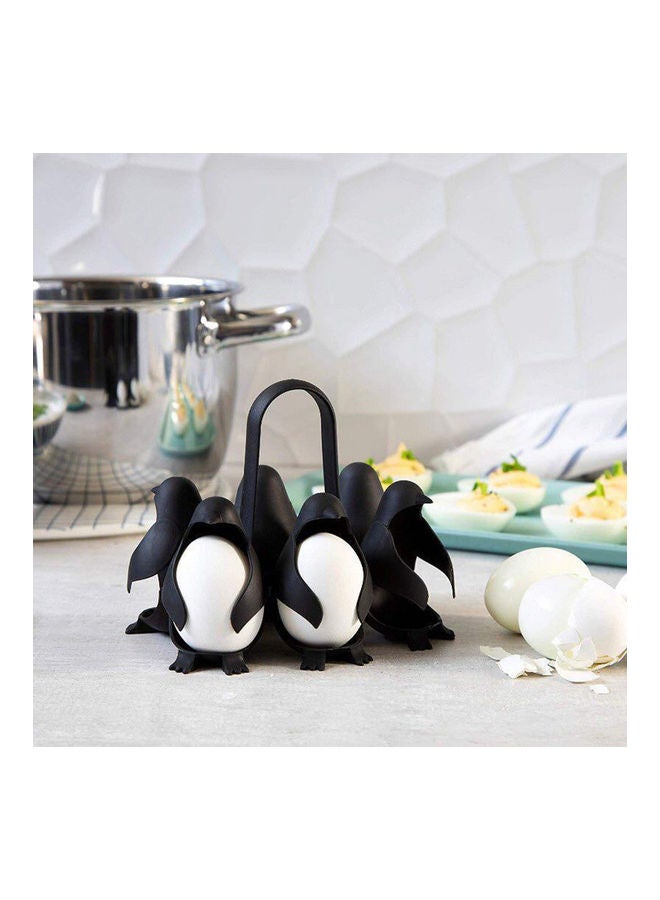 Domestic Use Penguin Shape Egg Boiler Pure black 15 x 12.50 x 13cm - v1606304057/N42607149A_4