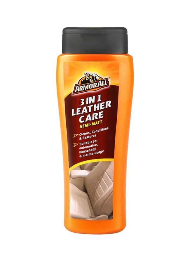 ARMOR ALL 3-In-1 Semi-Matt Leather Care 