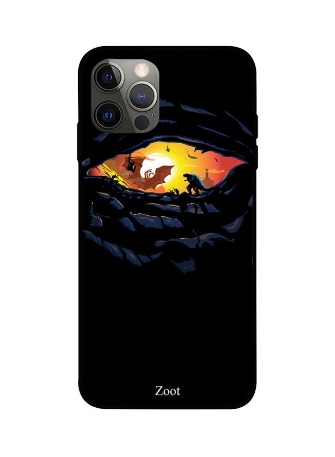 Zoot Printed Case Cover -for Apple iPhone 12 Pro Black/Yellow/Orange Black/Yellow/Orange  - Image 1