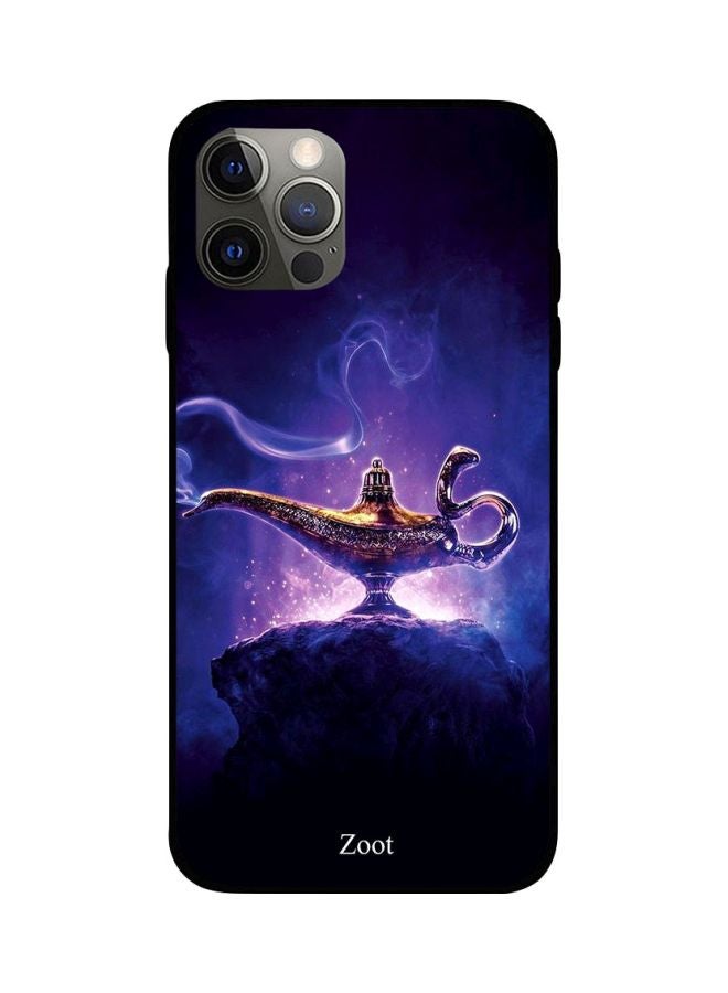 Zoot Aladdin Lamp Printed Case Cover -for Apple iPhone 12 Pro Max Black/Purple/Gold Black/Purple/Gold - Image 1