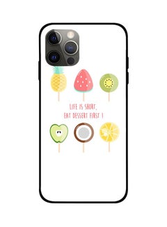Fruits Printed Case Cover -for Apple iPhone 12 Pro Max White/Yellow/Green White/Yellow/Green