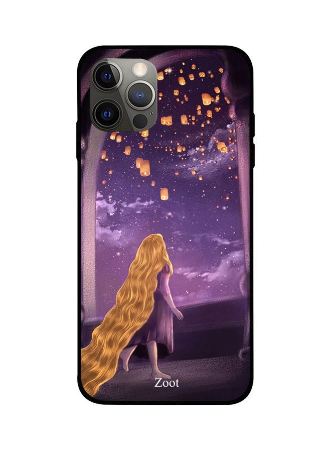 Zoot Cartoon Printed Case Cover -for Apple iPhone 12 Pro Max Purple/Yellow/Brown Purple/Yellow/Brown - Image 1