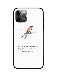 Printed Case Cover -for Apple iPhone 12 Pro Max White/Black/Orange White/Black/Orange